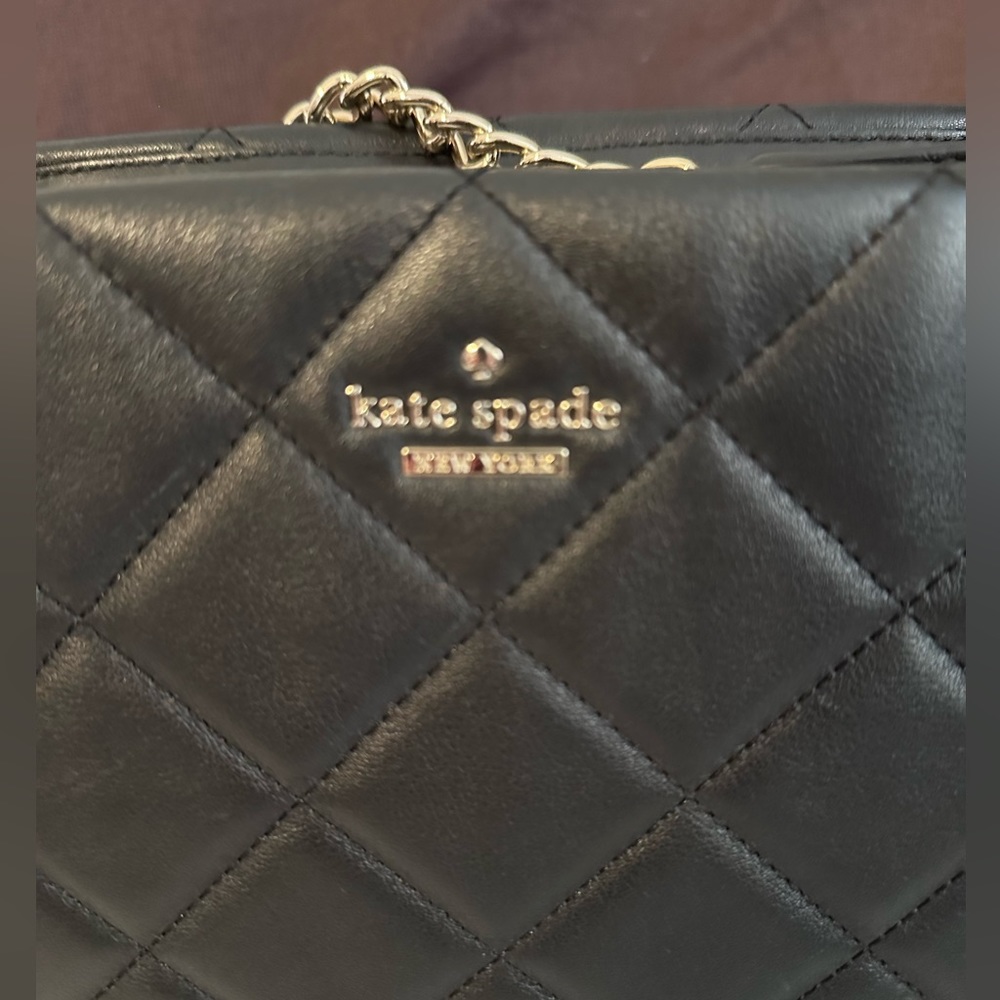 Kate Spade, black shoulder bag, like new condition with dust cover